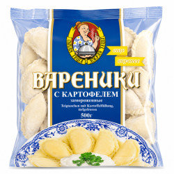 Вареники с картофелем 500г Теща