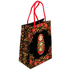 Darková taška MATREŠKA L ČERNÁ