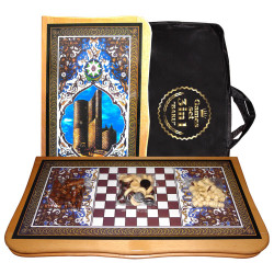 Шашки, нарды, шахматы 3 в 1 