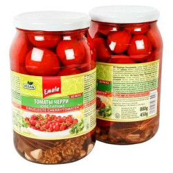 Nakládaná rajcata cherry rajcata 450g Juvelirnyje