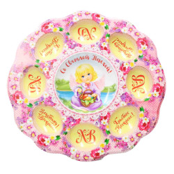 Подставка для пасхальных яиц 26 см 8шт 