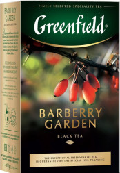 Листовой черный чай Barberry Garden 100г Greenfield