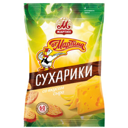Suchariky se sýrem Martin 60g