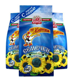 Семечки соленые 200г МАРТИН