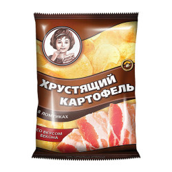 Чипсы с беконом 160г Хрустящий картофель