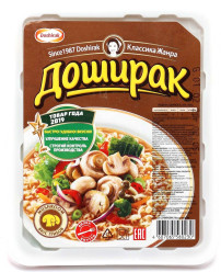 Паста Доширак с грибами и овощами 90г