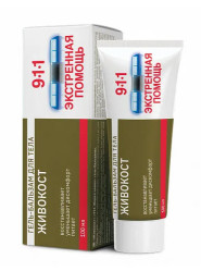 Гель-бальзам для тела Живокост 100мл 911