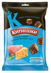 Сухарики Ветчина и сыр Кириешки 100г 