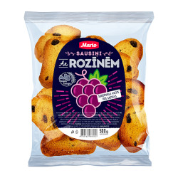 Сухари с изюмом 500г Марио 