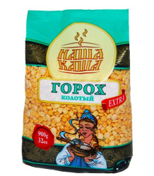 Горошек желтый 900г Наша каша