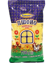 Пшено шлифованое 750г Хатынка