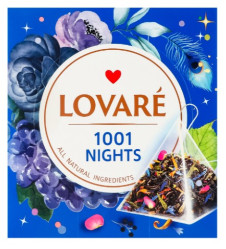 Чай черный 1001 ночь 15*2г Lovaré