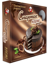Корж для торта Спартак 400г Кухарчук