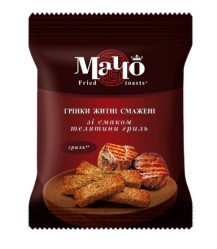 Гренки со вкусом телятины гриль 65г Мачо