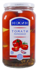 Маринованные помидоры Ніжин 920 г (чистый вес: 460 г)