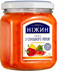 Икра из сладкого перца 450г Нежин