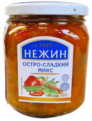 Овощной салат Сладко-острый Нежин 460г