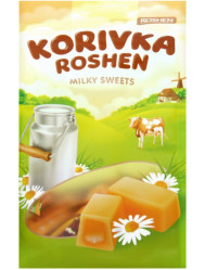 Bonbony korovka s mléčnou příchutí 205g