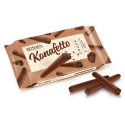 Вафельные трубочки с какао 140г Konafetto