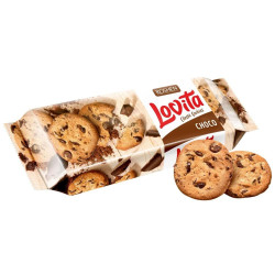 Печенье Lovita с кусочками шоколада 150г Roshen