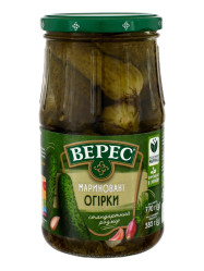Nakládané okurky Veres 385g