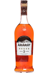 Бренди Арарат 5 лет 0.7Л 40% алк. ЕРЕВАН