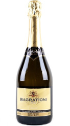Вино игристое белое полусухое Bagrationi 0,75л
