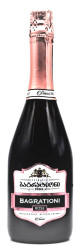 Вино игристое розовое полусладкое Багратиони 0,75л