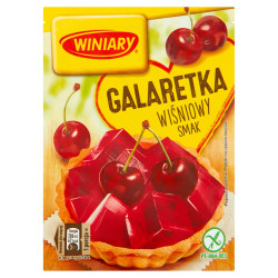 Желе со вкусом вишни 75г Galaretka Winiary