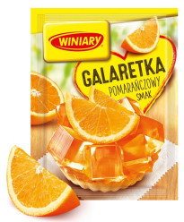 Желе со вкусом апельсина 75г Galaretka Winiary
