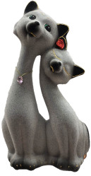 Копилка Две кошки 27*15см