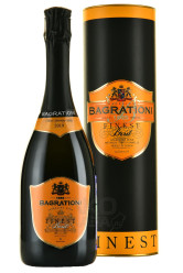 Вино белое игристое Brut 0,75л Bagrationi