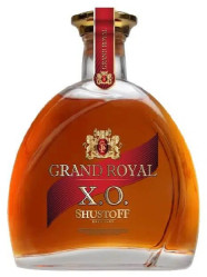 Бренди Grand Royal Х.О. 5 лет 0,5л Shustoff