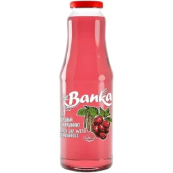 Березовый сок с клюквой 1л The Banka