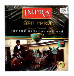Чай Earl Grey100*2г Impra