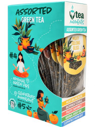 Чай Assorted Green Tea 33,6г, 5 вкусов × 3 шт Tea Moments
