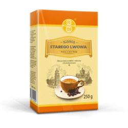 Кофе молотой арабики и робусты Сниданкова 250г Кава Старого Львова