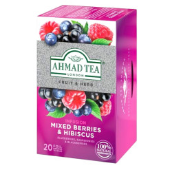 Фруктовый чай лесные ягоды и гибискус 20*2г Ahmad Tea