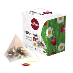 Иван-чай с брусникой и ромашкой 15*2г Айдиго