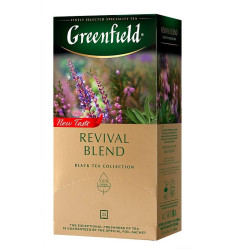 Чай черный Revival Blend 25*1,7г Greenfield