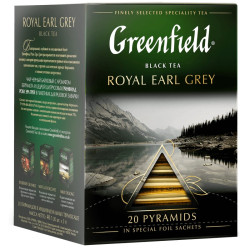 Чай черный Royal Earl Grey 20*2г Greenfield