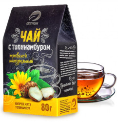 Травяной чай с топинамбуром 80 г Alteja