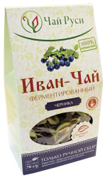 Иван-чай с листом черники 70г Чай Руси