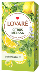 Чай зелёный Citrus Melissa 24*1,5г Lovaré 36g