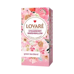 Чай зеленый Strawberry Marshmallow 24*1.5г Lovaré