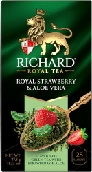 Чай Royal Strawberry & Aloe Vera 25*1,5г Richard