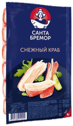 Крабовые палочки Снежный краб 150г Санта Бремор