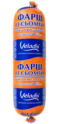 Фарш из лосося замороженный (лат. Salmo salar) 500г Veladis