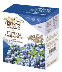 Голубика дикорастущая замороженная 300г ВП!