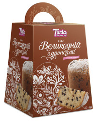 Кулич Пасхальный с кусочками шоколада (замороженный) 550 г Tarta